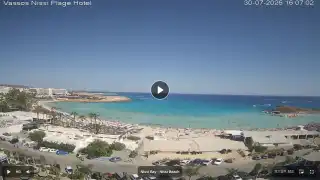 Thumbnail July 30, 2026 13:00 Ayia Napa Cyprus - Nissi Beach Panorama