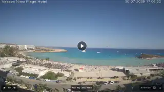 Thumbnail July 30, 2026 14:00 Ayia Napa Cyprus - Nissi Beach Panorama