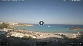 Thumbnail July 30, 2026 15:00 Ayia Napa Cyprus - Nissi Beach Panorama