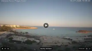 Thumbnail July 30, 2026 16:00 Ayia Napa Cyprus - Nissi Beach Panorama