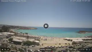 Thumbnail July 31, 2026 08:00 Ayia Napa Cyprus - Nissi Beach Panorama