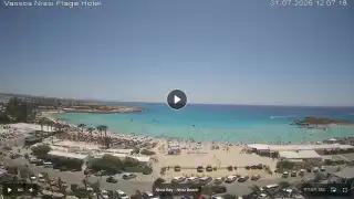 Thumbnail July 31, 2026 09:00 Ayia Napa Cyprus - Nissi Beach Panorama