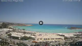 Thumbnail July 31, 2026 10:00 Ayia Napa Cyprus - Nissi Beach Panorama
