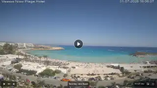 Thumbnail July 31, 2026 13:00 Ayia Napa Cyprus - Nissi Beach Panorama