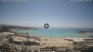 Thumbnail August 2, 2026 08:00 Ayia Napa Cyprus - Nissi Beach Panorama