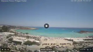 Thumbnail August 2, 2026 10:00 Ayia Napa Cyprus - Nissi Beach Panorama