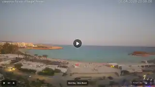 Thumbnail August 2, 2026 17:00 Ayia Napa Cyprus - Nissi Beach Panorama