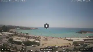 Thumbnail August 4, 2026 08:00 Ayia Napa Cyprus - Nissi Beach Panorama