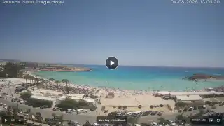 Thumbnail August 4, 2026 10:00 Ayia Napa Cyprus - Nissi Beach Panorama