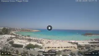 Thumbnail August 4, 2026 11:00 Ayia Napa Cyprus - Nissi Beach Panorama