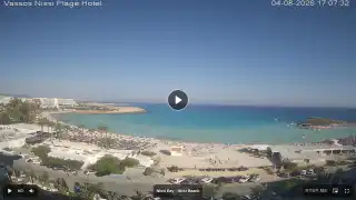 Thumbnail August 4, 2026 14:00 Ayia Napa Cyprus - Nissi Beach Panorama