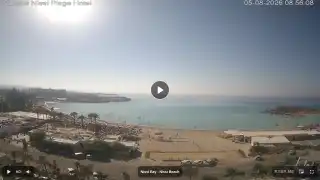 Thumbnail August 5, 2026 06:00 Ayia Napa Cyprus - Nissi Beach Panorama