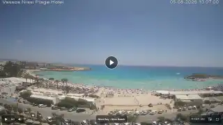 Thumbnail August 5, 2026 10:00 Ayia Napa Cyprus - Nissi Beach Panorama
