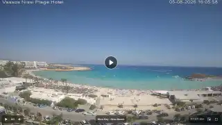 Thumbnail August 5, 2026 13:00 Ayia Napa Cyprus - Nissi Beach Panorama