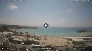 Thumbnail August 6, 2026 08:00 Ayia Napa Cyprus - Nissi Beach Panorama
