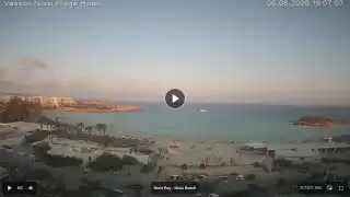 Thumbnail August 6, 2026 16:00 Ayia Napa Cyprus - Nissi Beach Panorama