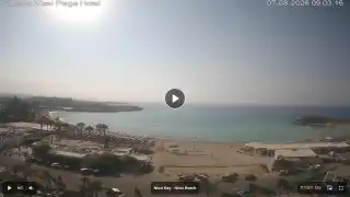 Thumbnail August 7, 2026 06:00 Ayia Napa Cyprus - Nissi Beach Panorama