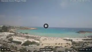 Thumbnail August 7, 2026 11:00 Ayia Napa Cyprus - Nissi Beach Panorama