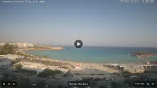 Thumbnail August 7, 2026 15:00 Ayia Napa Cyprus - Nissi Beach Panorama