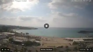 Thumbnail August 8, 2026 06:00 Ayia Napa Cyprus - Nissi Beach Panorama