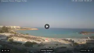 Thumbnail August 8, 2026 15:00 Ayia Napa Cyprus - Nissi Beach Panorama
