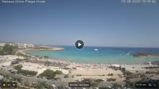 Thumbnail August 9, 2026 13:00 Ayia Napa Cyprus - Nissi Beach Panorama