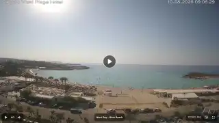 Thumbnail August 10, 2026 06:00 Ayia Napa Cyprus - Nissi Beach Panorama