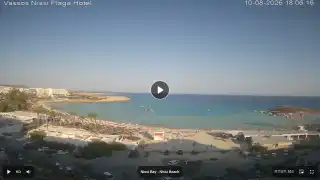 Thumbnail August 10, 2026 15:00 Ayia Napa Cyprus - Nissi Beach Panorama