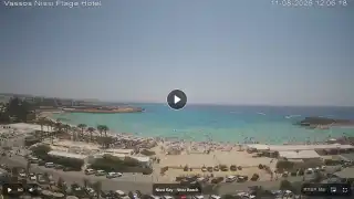 Thumbnail August 11, 2026 09:00 Ayia Napa Cyprus - Nissi Beach Panorama