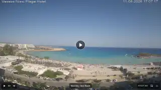Thumbnail August 11, 2026 14:00 Ayia Napa Cyprus - Nissi Beach Panorama