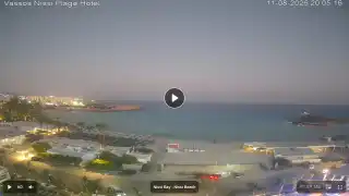 Thumbnail August 11, 2026 17:00 Ayia Napa Cyprus - Nissi Beach Panorama