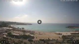 Thumbnail August 12, 2026 06:00 Ayia Napa Cyprus - Nissi Beach Panorama