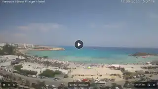 Thumbnail August 12, 2026 12:00 Ayia Napa Cyprus - Nissi Beach Panorama