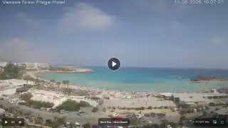 Thumbnail August 12, 2026 13:00 Ayia Napa Cyprus - Nissi Beach Panorama