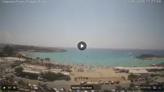 Thumbnail August 13, 2026 08:00 Ayia Napa Cyprus - Nissi Beach Panorama