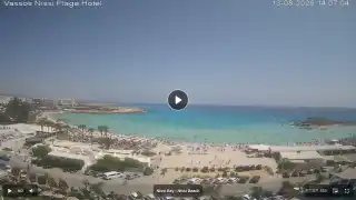 Thumbnail August 13, 2026 11:00 Ayia Napa Cyprus - Nissi Beach Panorama