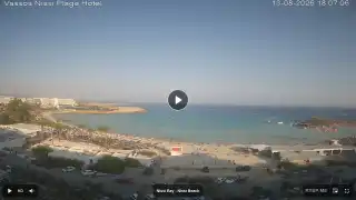 Thumbnail August 13, 2026 15:00 Ayia Napa Cyprus - Nissi Beach Panorama