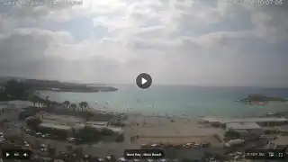 Thumbnail August 14, 2026 07:00 Ayia Napa Cyprus - Nissi Beach Panorama