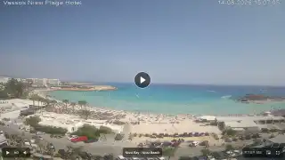 Thumbnail August 14, 2026 12:00 Ayia Napa Cyprus - Nissi Beach Panorama