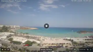 Thumbnail August 14, 2026 13:00 Ayia Napa Cyprus - Nissi Beach Panorama