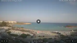 Thumbnail August 14, 2026 15:00 Ayia Napa Cyprus - Nissi Beach Panorama