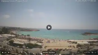 Thumbnail August 15, 2026 08:00 Ayia Napa Cyprus - Nissi Beach Panorama