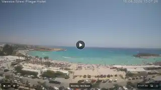 Thumbnail August 15, 2026 10:00 Ayia Napa Cyprus - Nissi Beach Panorama