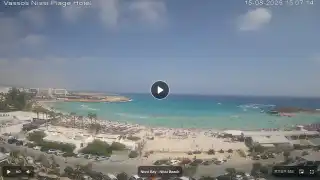 Thumbnail August 15, 2026 12:00 Ayia Napa Cyprus - Nissi Beach Panorama