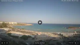 Thumbnail August 16, 2026 15:00 Ayia Napa Cyprus - Nissi Beach Panorama