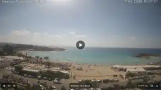 Thumbnail August 17, 2026 07:00 Ayia Napa Cyprus - Nissi Beach Panorama