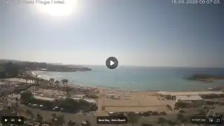 Thumbnail August 18, 2026 06:00 Ayia Napa Cyprus - Nissi Beach Panorama