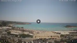 Thumbnail August 18, 2026 08:00 Ayia Napa Cyprus - Nissi Beach Panorama