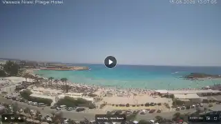Thumbnail August 18, 2026 10:00 Ayia Napa Cyprus - Nissi Beach Panorama