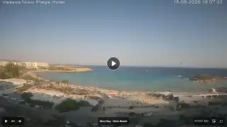 Thumbnail August 18, 2026 15:00 Ayia Napa Cyprus - Nissi Beach Panorama